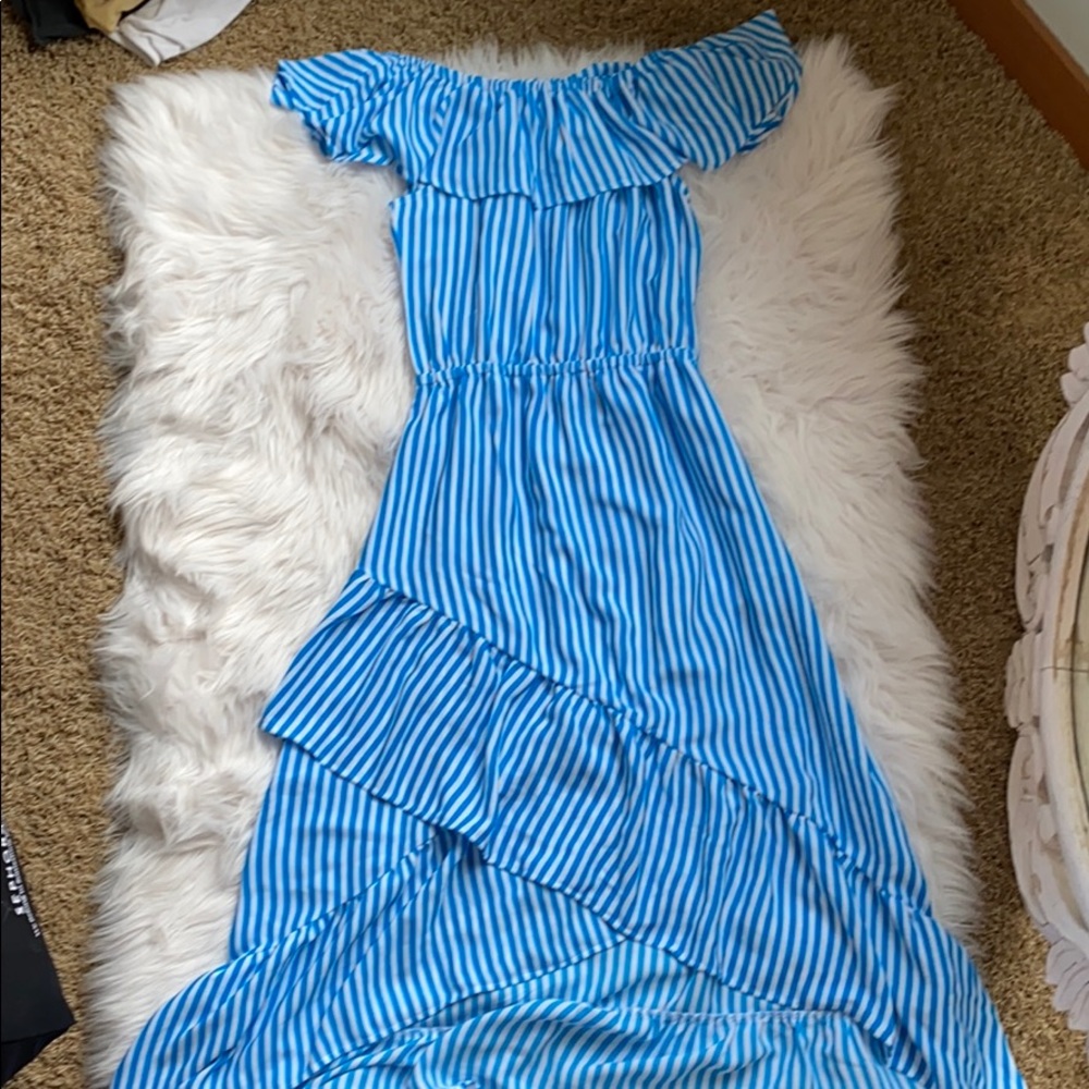 Tommy Bahama striped maxi dress